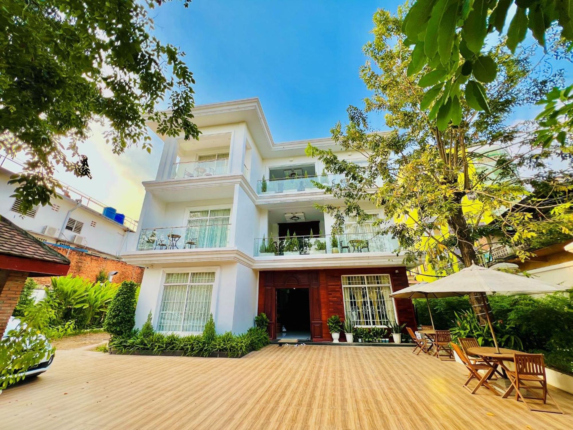 Nyna Villa Guesthouse Kampot Luaran gambar